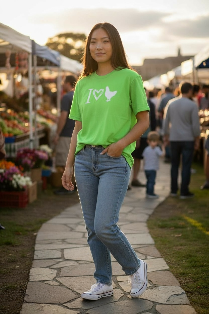 I 🖤 Chicken T shirt