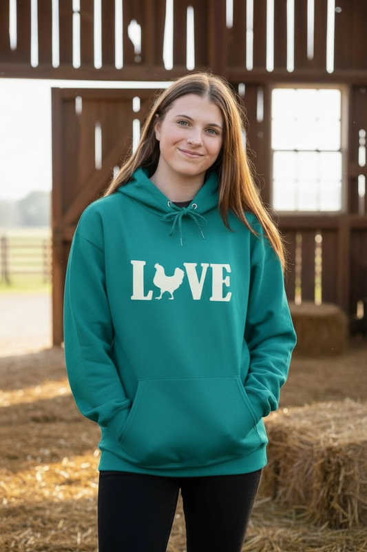 L🐓VE Sweatshirt