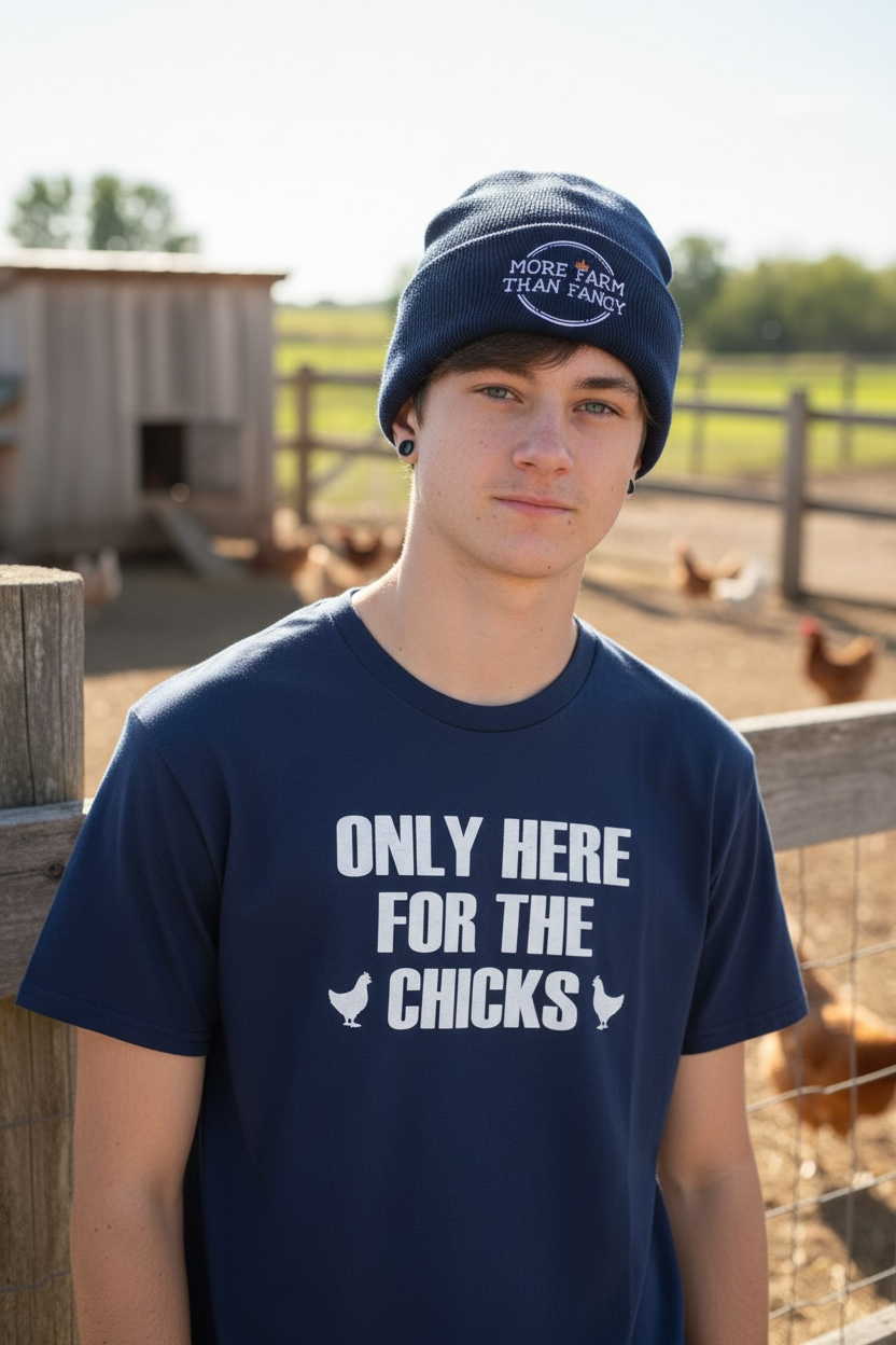 Only Here for the Chicks t shirt