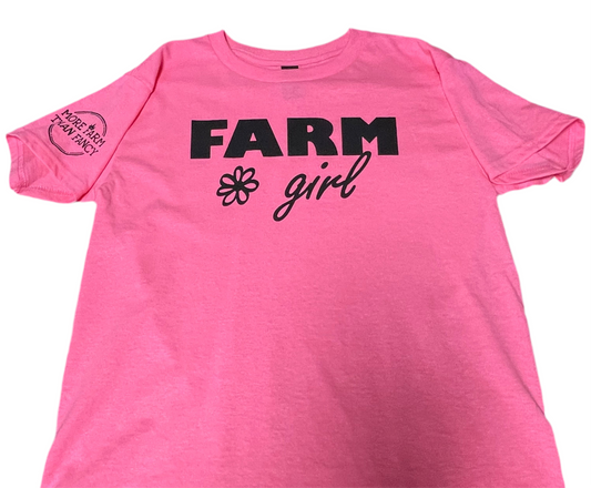 Kids Farm Girl t shirt