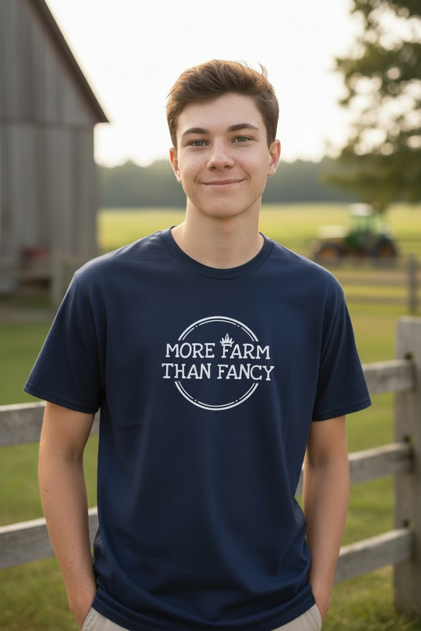 More Farm Than Fancy T shirt