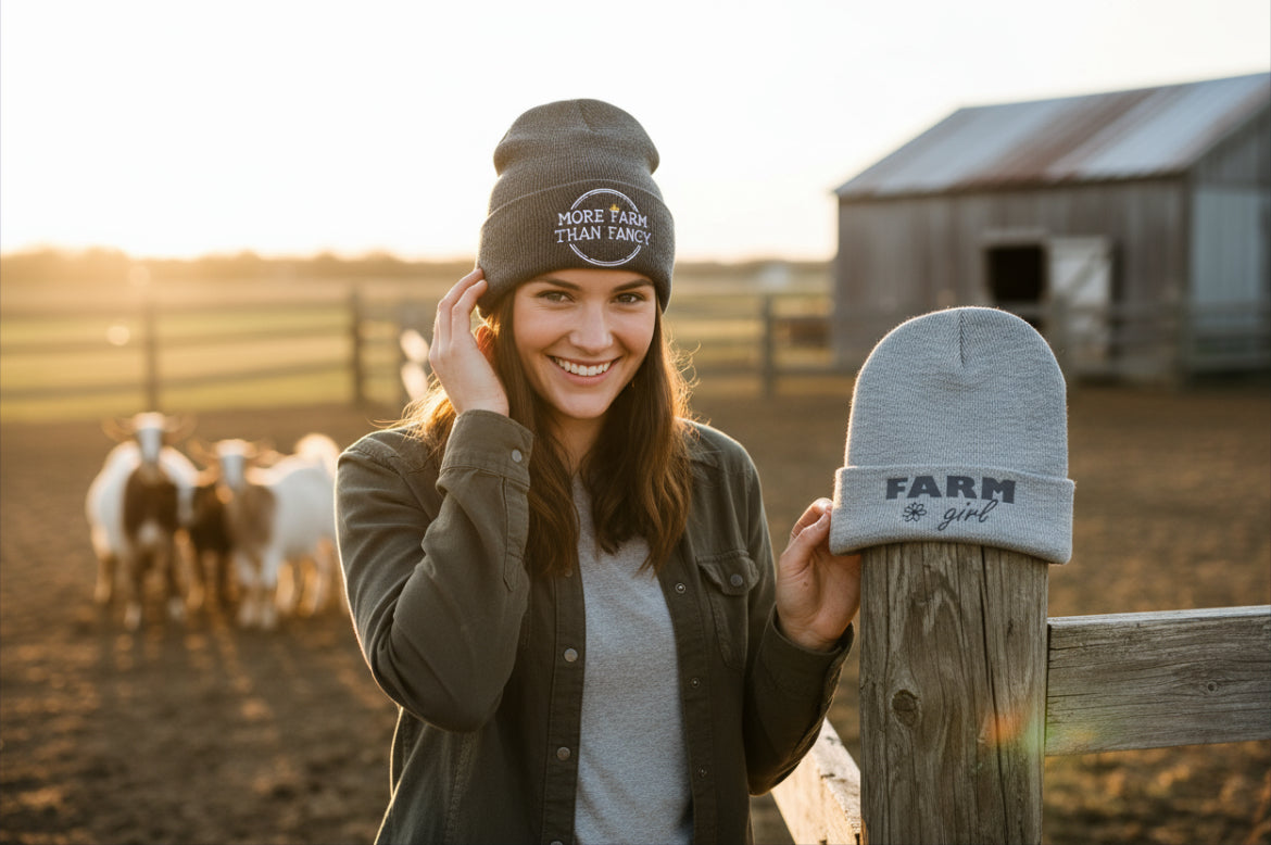Farm Girl knit hat