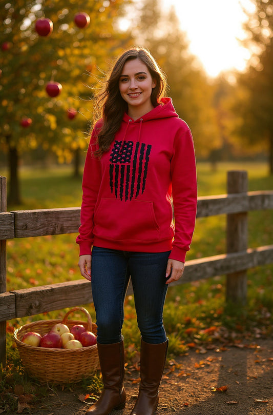 Horizontal Flag Sweatshirt