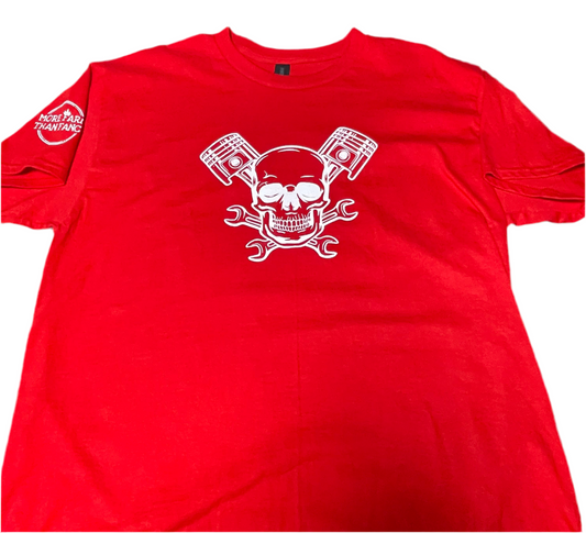 Skull and Pistons T shirt