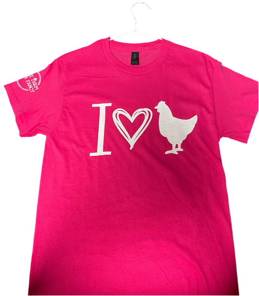 I 🖤 Chicken T shirt