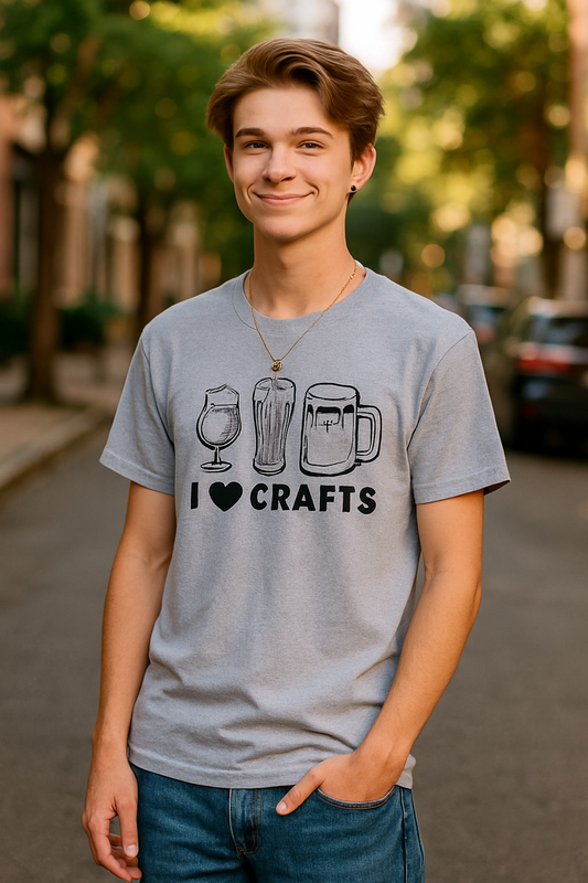 I 🖤Crafts Beer T shirt