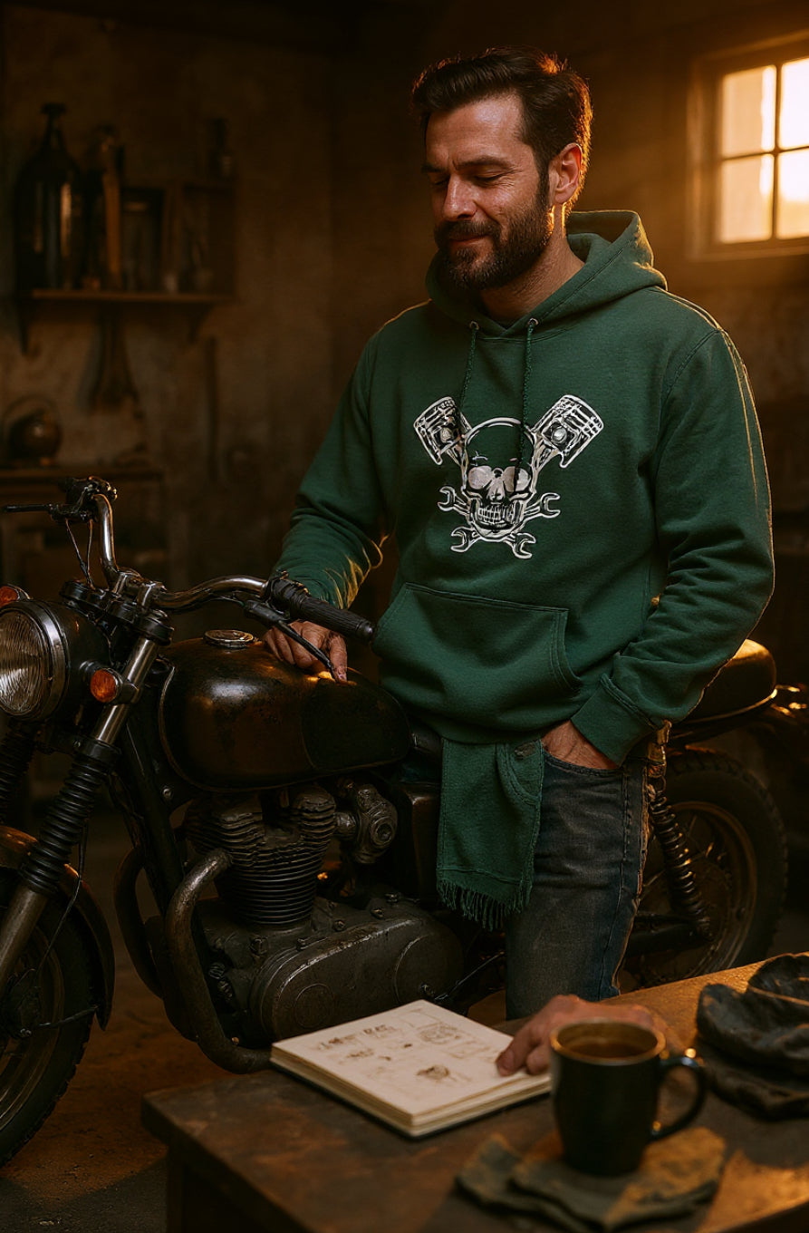 Skull and Piston Sweatshirt