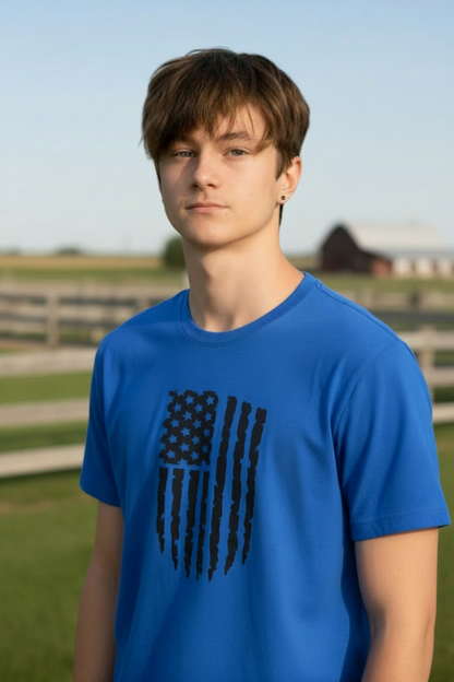 Vertical Flag T shirt