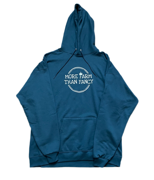 More Farm Than Fancy Hooded Sweathshirt