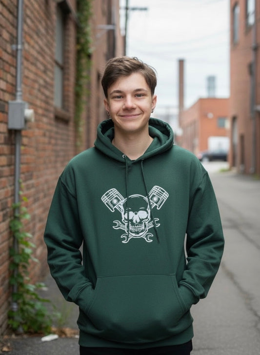 Skull and Pistons Sweatshirt